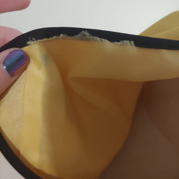 1960's Mustard Yellow Shift Dress - Picture 5 of 6